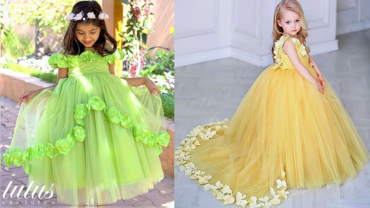 Party Wear Dress For Kids
 Party Wear Dresses For Kids 2018 Latest Baby Gown Little