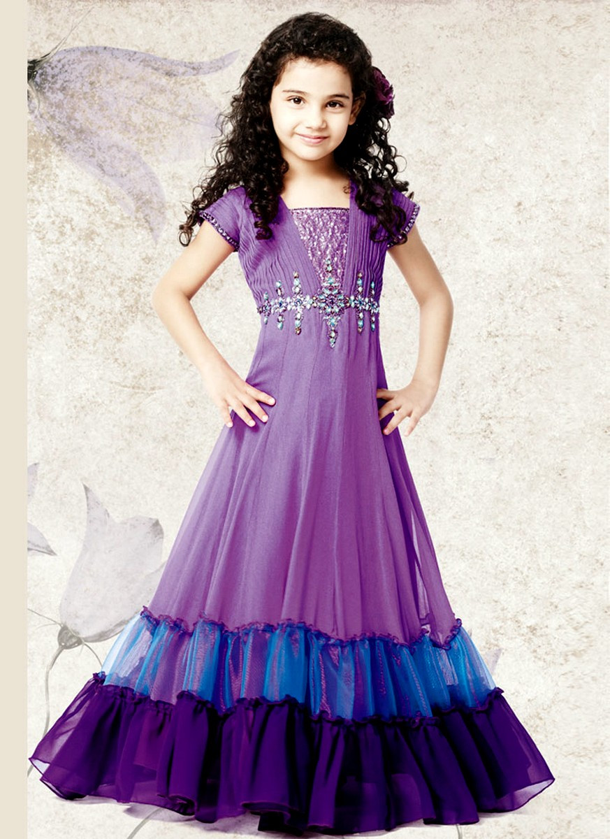 Party Wear For Kids
 Girls Gowns Collection 2012 Rupali Fahsion