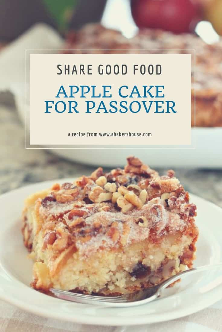 Passover Apple Cake
 Easy Passover Apple Cake gluten free option included