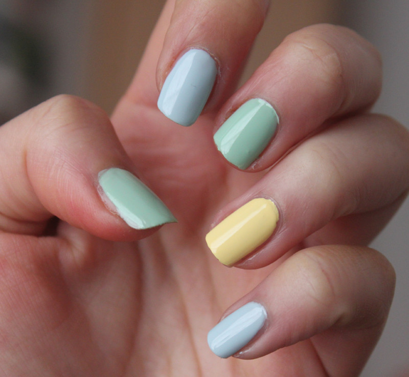 Pastel Nail Colors
 Easter Nails A Little Obsessed