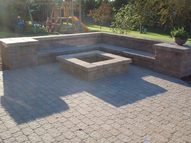 Patio Designs With Fire Pit
 Fire pit and paver patio