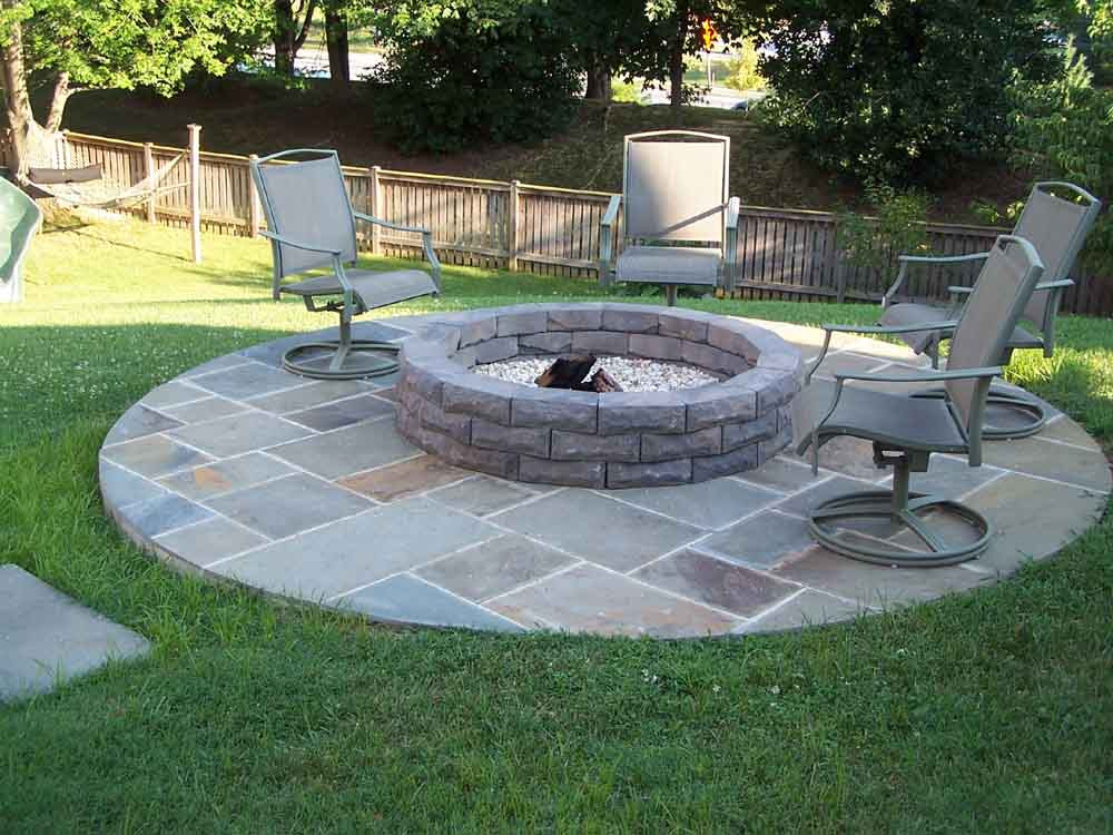 Patio Designs With Fire Pit
 Fire Pits