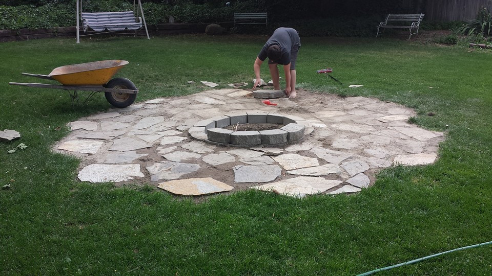 Patio Designs With Fire Pit
 Building a Backyard Fire Pit