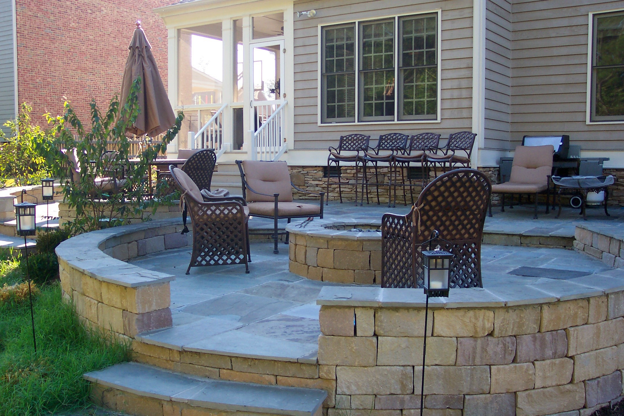 Patio Designs With Fire Pit
 richmond va outdoor rooms