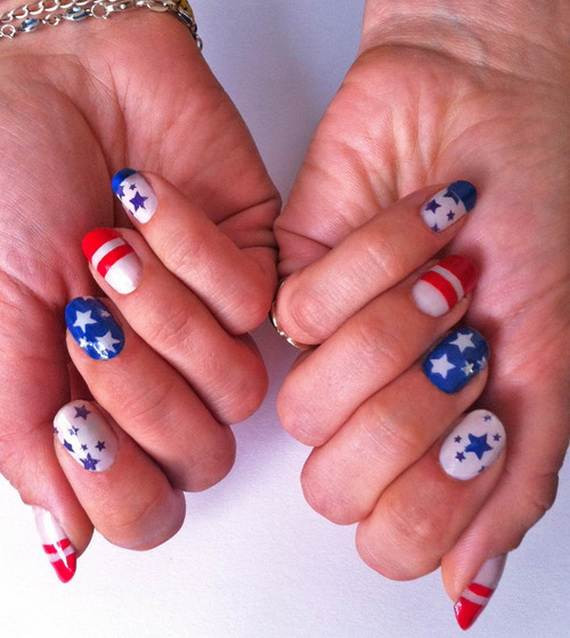 Patriotic Nail Designs
 26 Patriotic Nail Art Designs To Try At Your Fourth