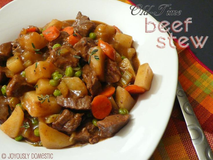 Paula Deen Beef Stew Recipes
 Joyously Domestic PD s Old Time Beef Stew I skipped sugar