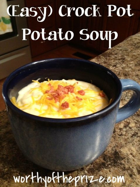 Paula Deen'S Potato Soup
 Paula Deen Easy Crockpot Potato Soup Recipe