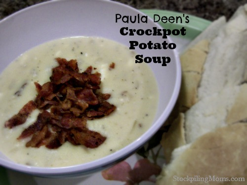 Paula Deen'S Potato Soup
 Paula Deen’s Crockpot Potato Soup Recipe