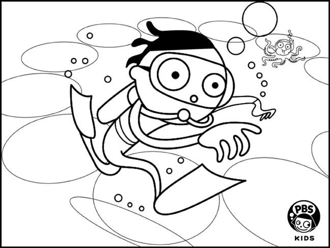 Pbs Kids Coloring Games
 Rocky Mountain PBS Kids Club Coloring Pages