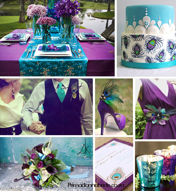 Peacock Wedding Colors
 Angee s Eventions Peacock Themed Wedding