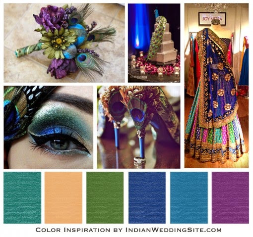 Peacock Wedding Colors
 Elect Training Academy Wedding trends 2015 Part one