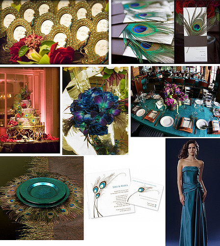 Peacock Wedding Themes
 to have and to hold Peacock Wedding Theme