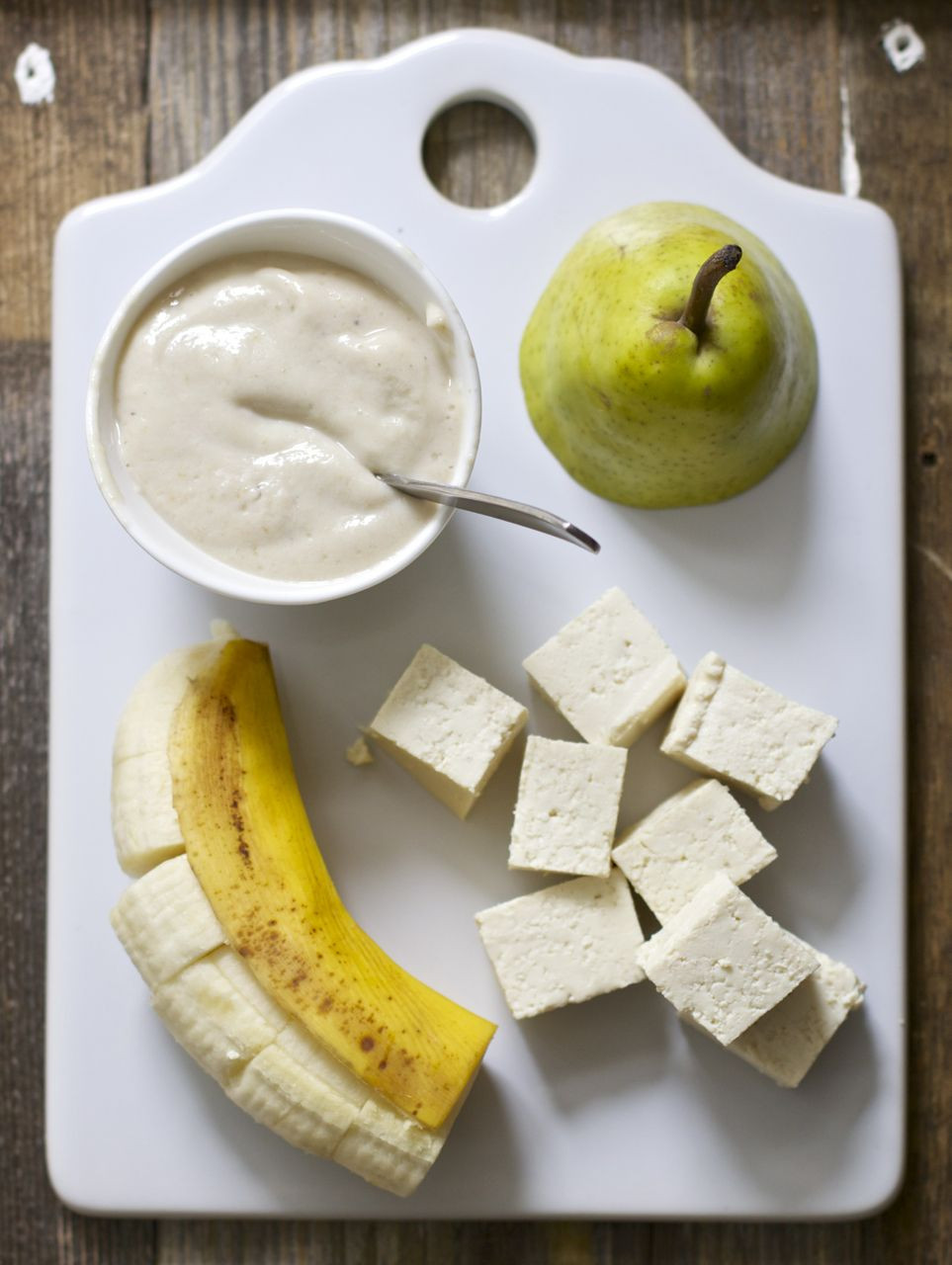 Pear Baby Food Recipe
 Banana Tofu Pear Baby Food Puree Recipe