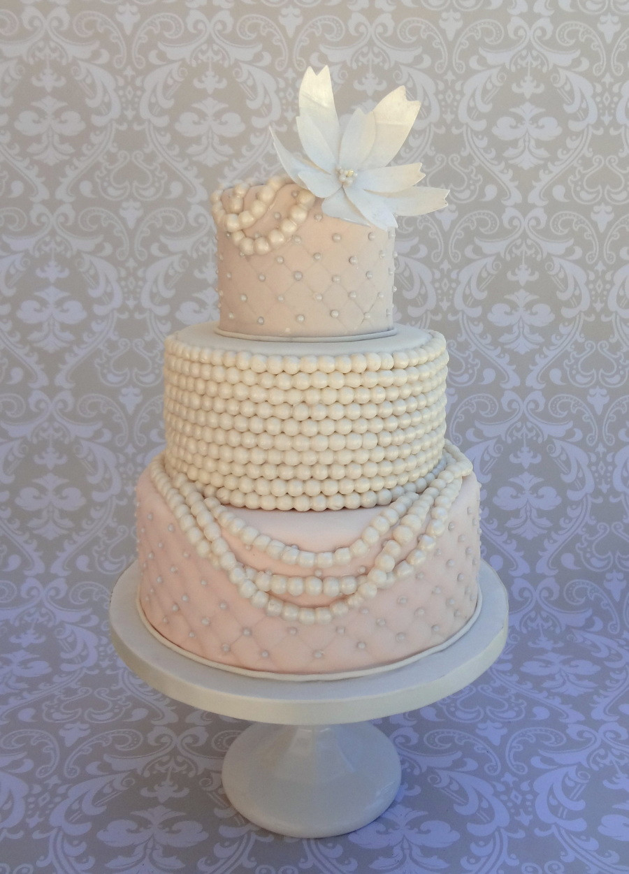 Pearl Wedding Cakes
 Pearl Wedding Cake CakeCentral
