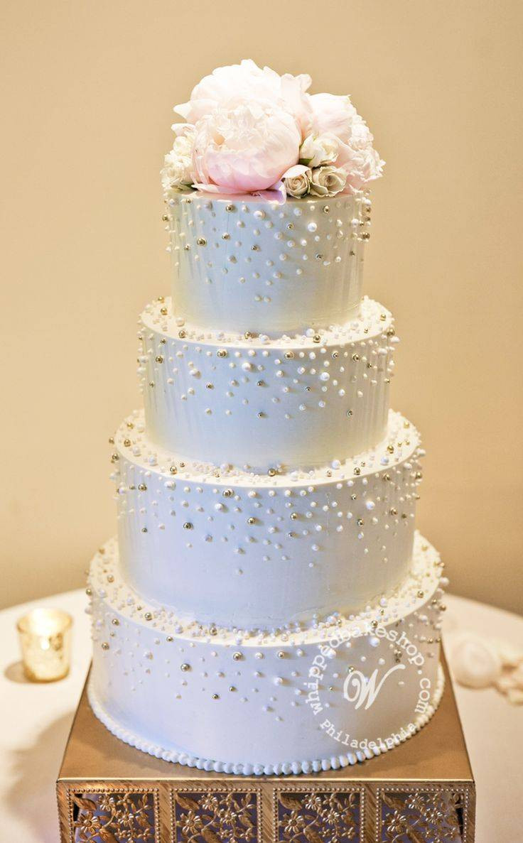 Pearl Wedding Cakes
 A Pearl Inspired Wedding Wedding Fanatic