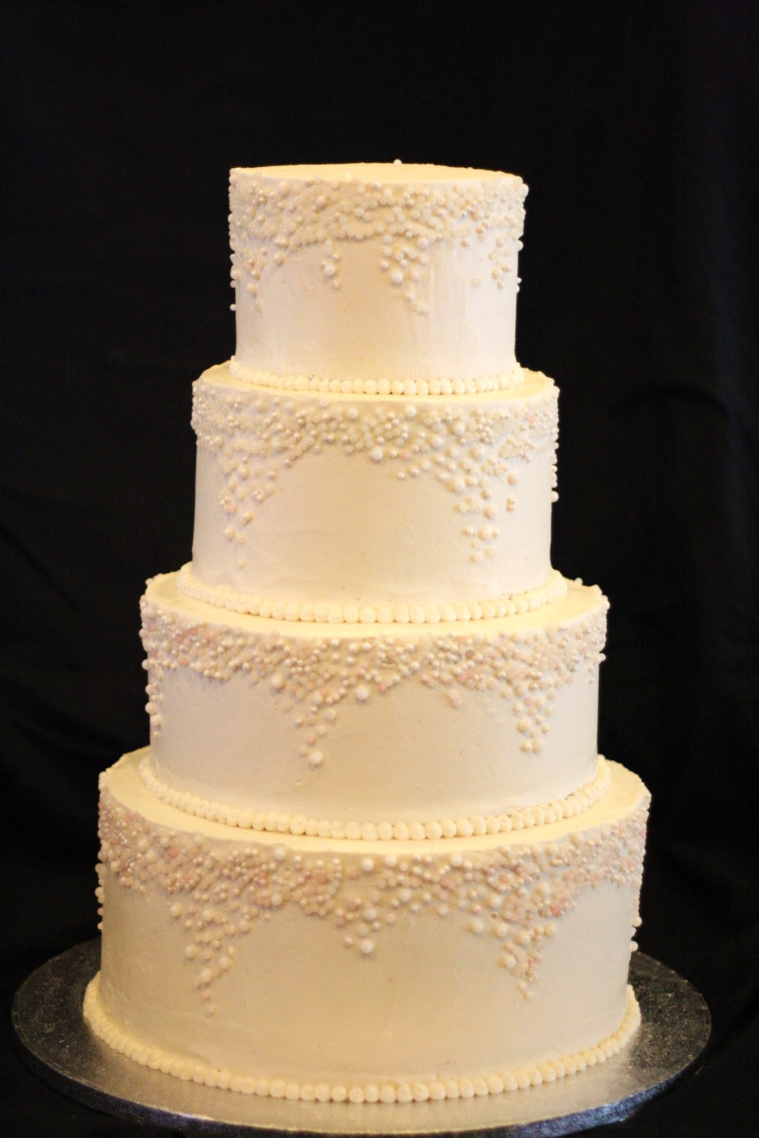 Pearl Wedding Cakes
 Sweet & Sassy Cakes Pearl Wedding Cake