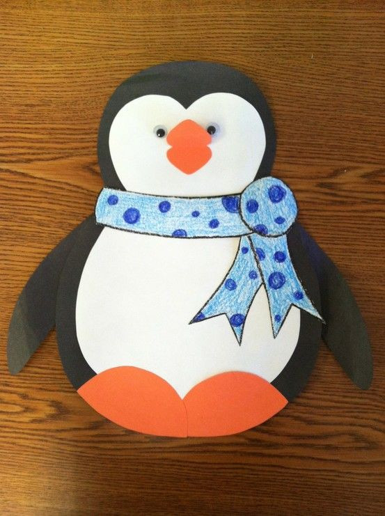 Penguin Craft For Preschoolers
 A cute winter penguin decoration I LOVE MY PENGUINS