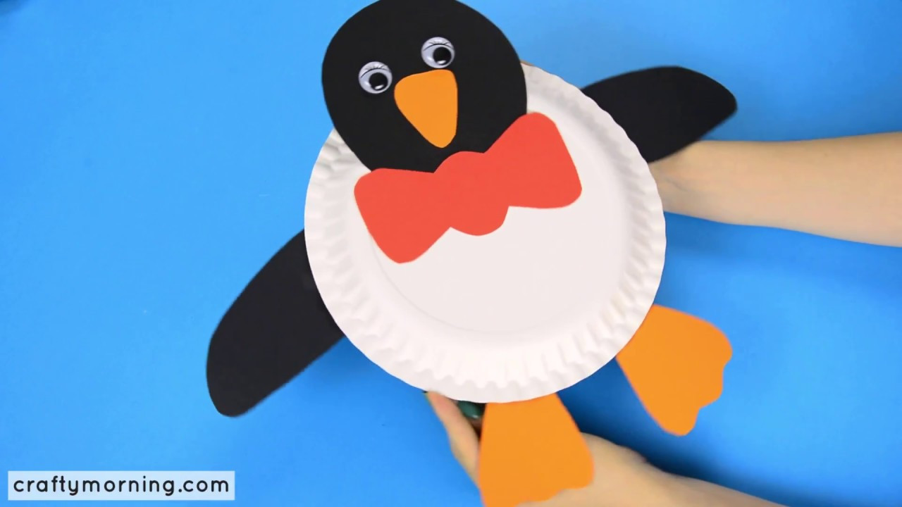 Penguin Craft For Toddlers
 Paper Plate Penguin Craft