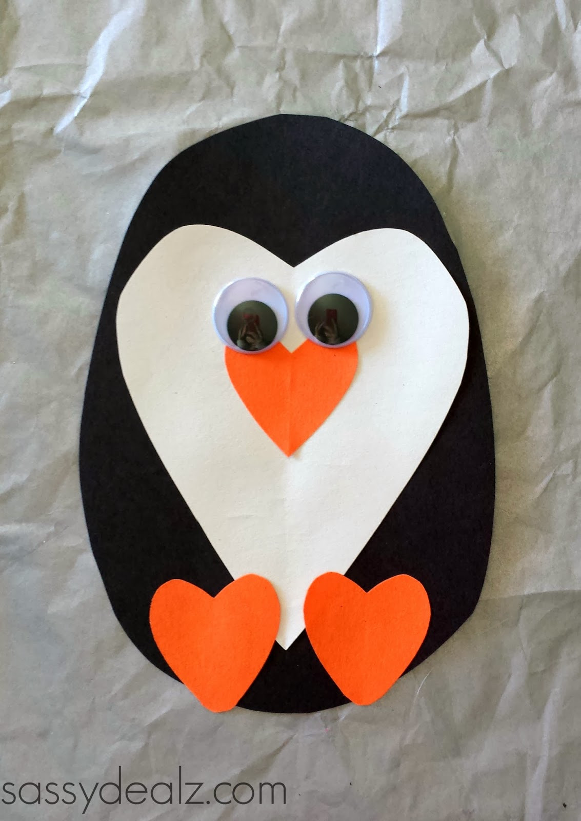 Penguin Craft For Toddlers
 ARTS Valentine s craft a penguin