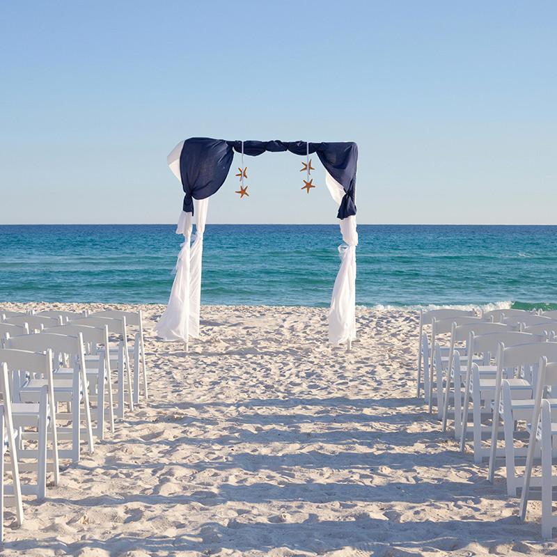 Pensacola Beach Wedding
 Hilton Hotel