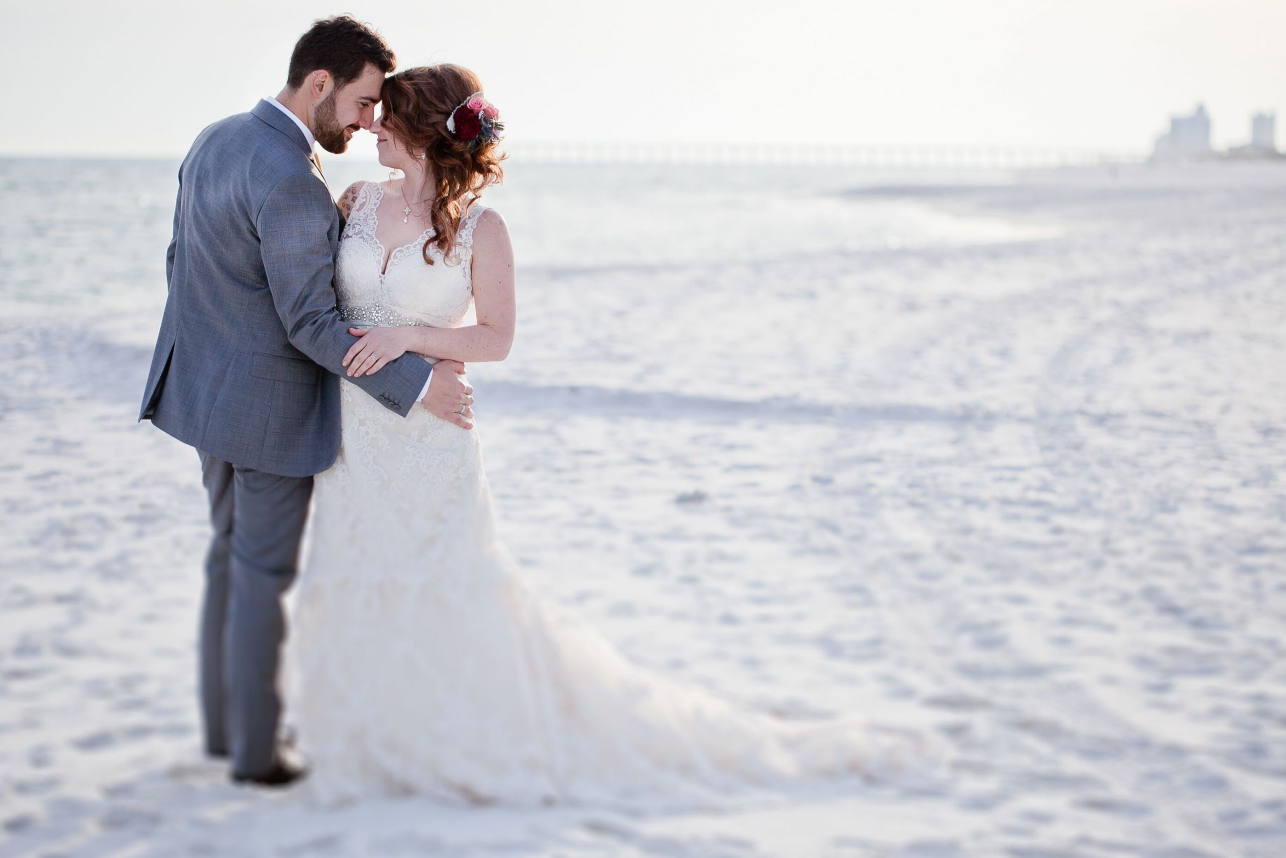 Pensacola Beach Wedding
 A Colorful Beach Wedding at a Private Residence in