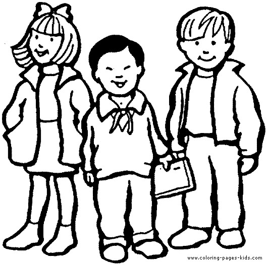 People Coloring Pages For Kids
 Kid coloring page Coloring pages for kids Family