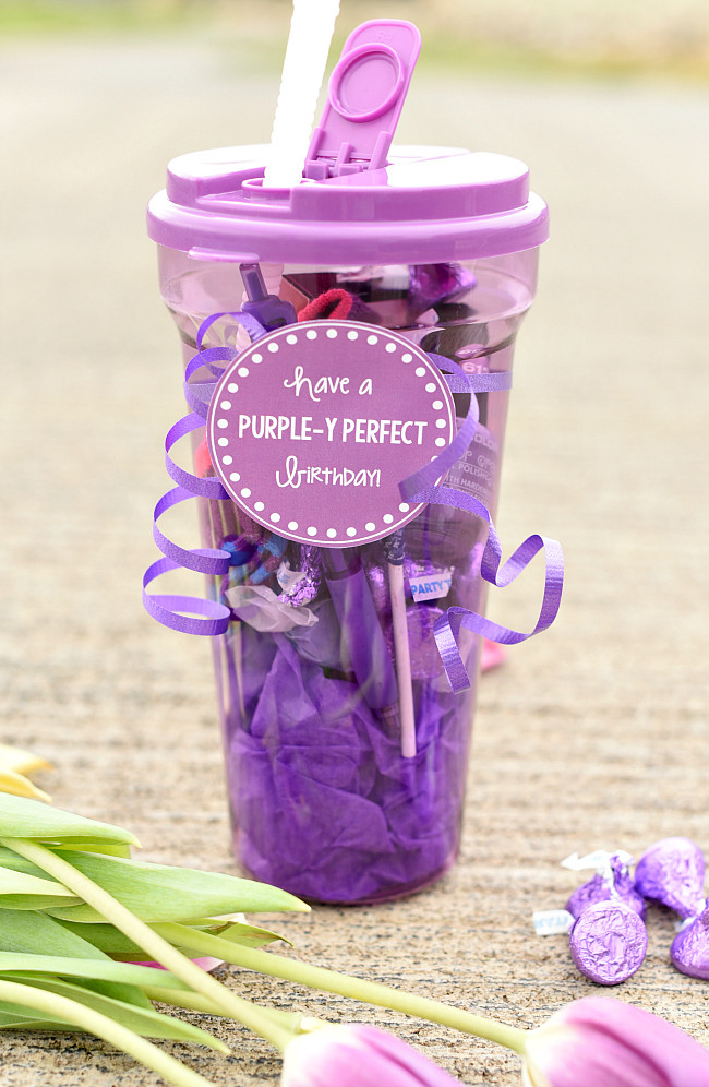 Perfect Birthday Gift
 Purple Themed Birthday Gift for Friends – Fun Squared