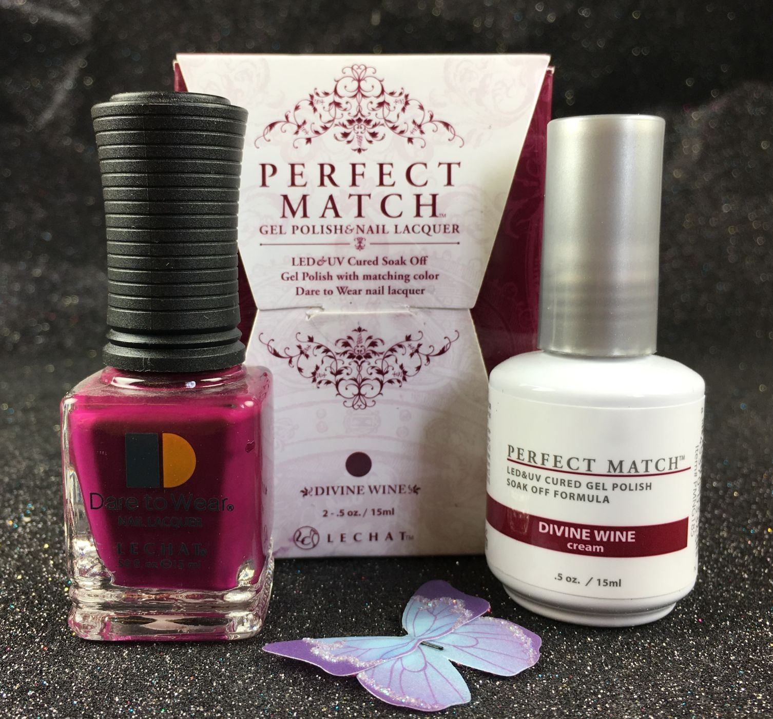 Perfect Match Nail Colors
 LeChat Perfect Match Gel Polish & Nail Lacquer Divine