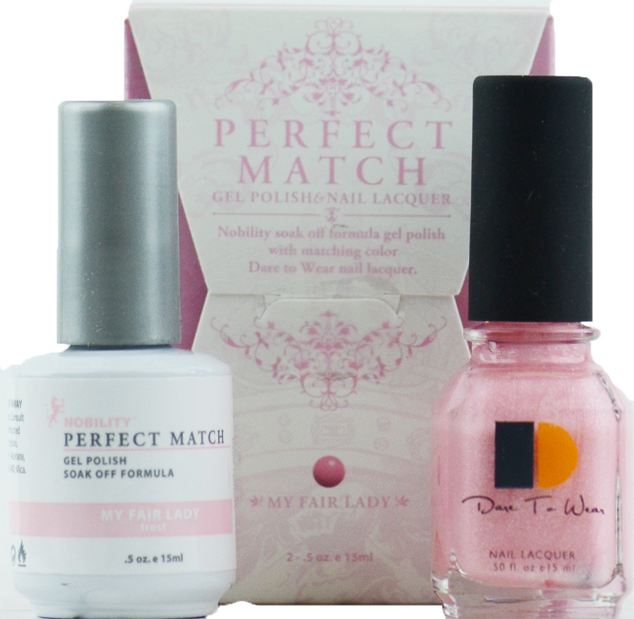 Perfect Match Nail Colors
 LeChat Perfect Match Gel Polish & Nail Lacquer My Fair