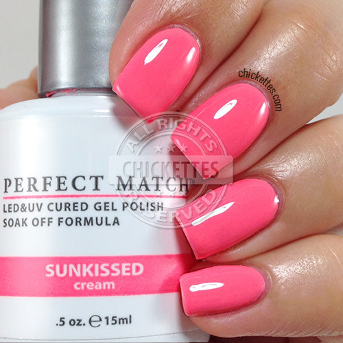 Perfect Match Nail Colors
 LeChat Perfect Match Swatch Gallery – Chickettes Soak f