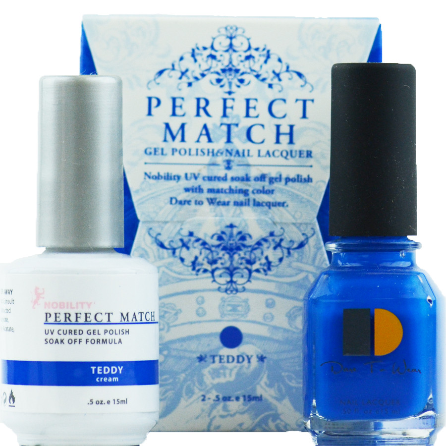 Perfect Match Nail Colors
 LeChat Perfect Match Gel Polish & Nail Lacquer Teddy