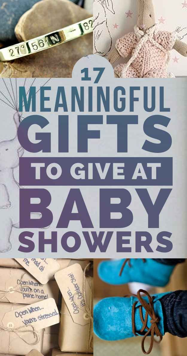 Personal Baby Shower Gift Ideas
 17 Meaningful Gifts To Give At Baby Showers