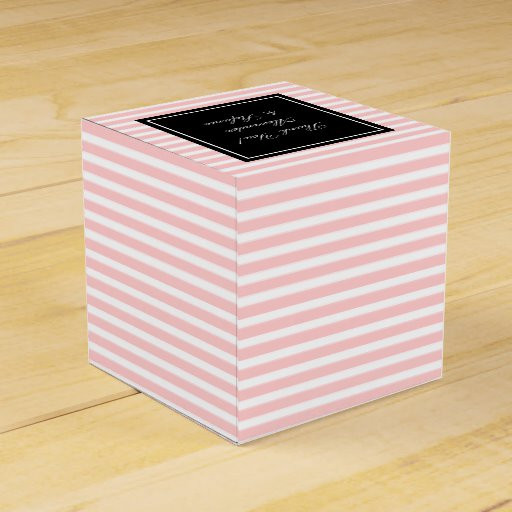 Personalized Wedding Favor Boxes
 Personalized wedding favor boxes pastel pink