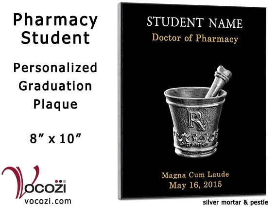 Pharmacist Graduation Gift Ideas
 Pharmacist PharmD Graduation Gift Personalized 8"x10
