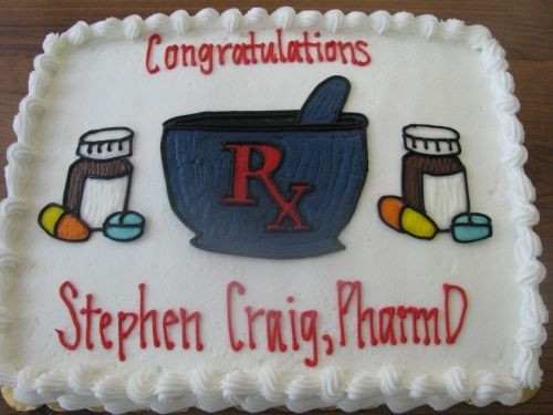 Pharmacist Graduation Party Ideas
 pharmacy school graduation cake Google Search