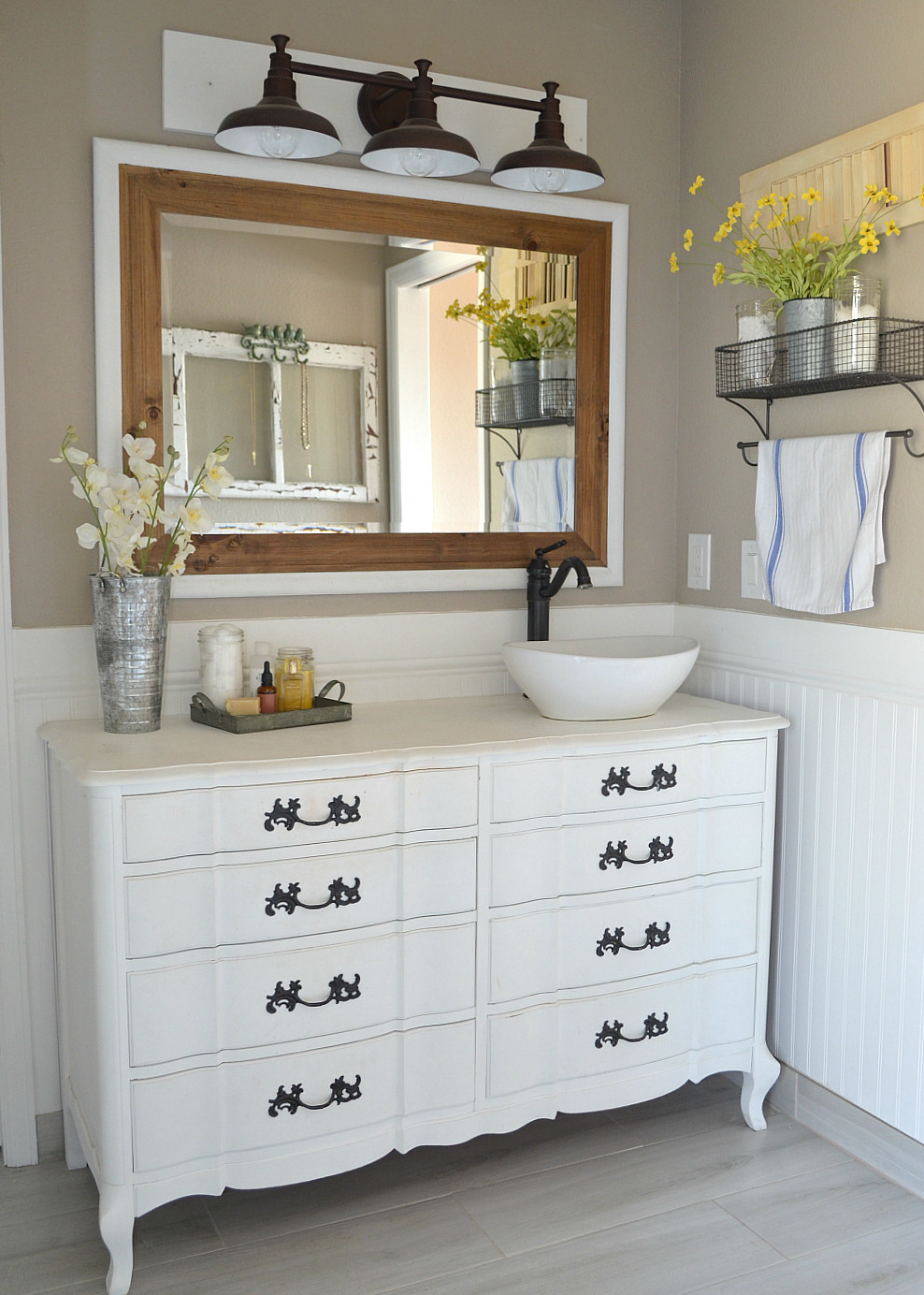 Pictures Of Bathroom Vanities
 Honest Review of My Chalk Painted Bathroom Vanities