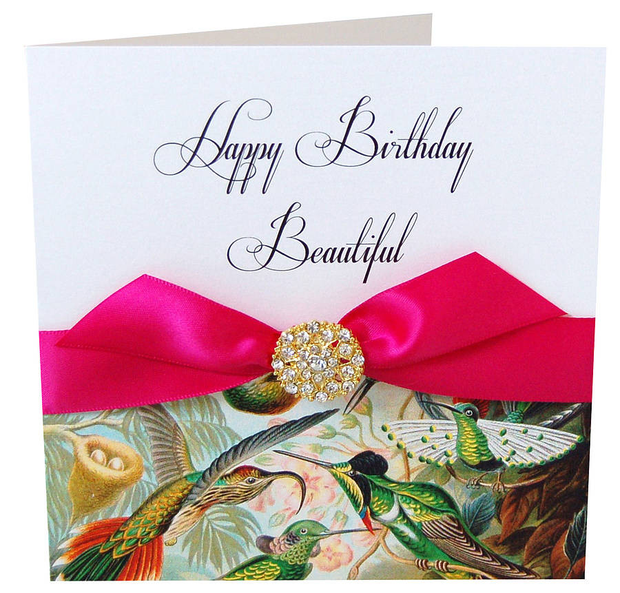 Pictures Of Birthday Cards
 bird print la s personalised birthday card by the luxe