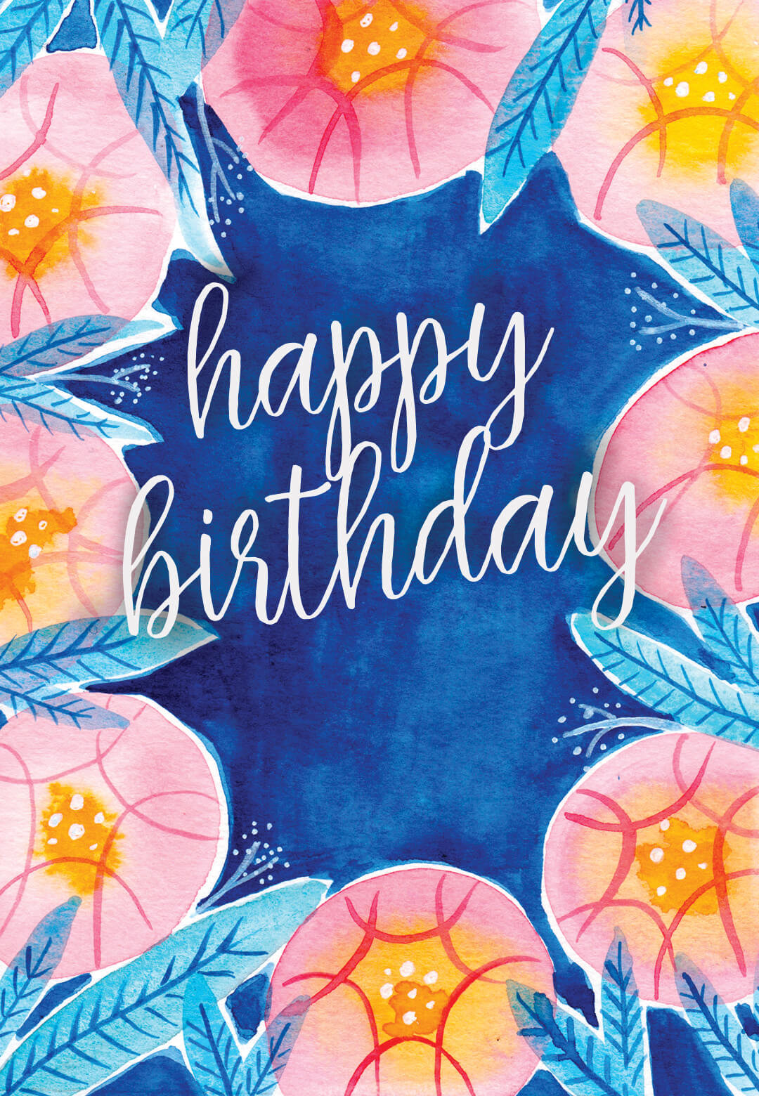 Pictures Of Birthday Cards
 Botanical Birthday Card free
