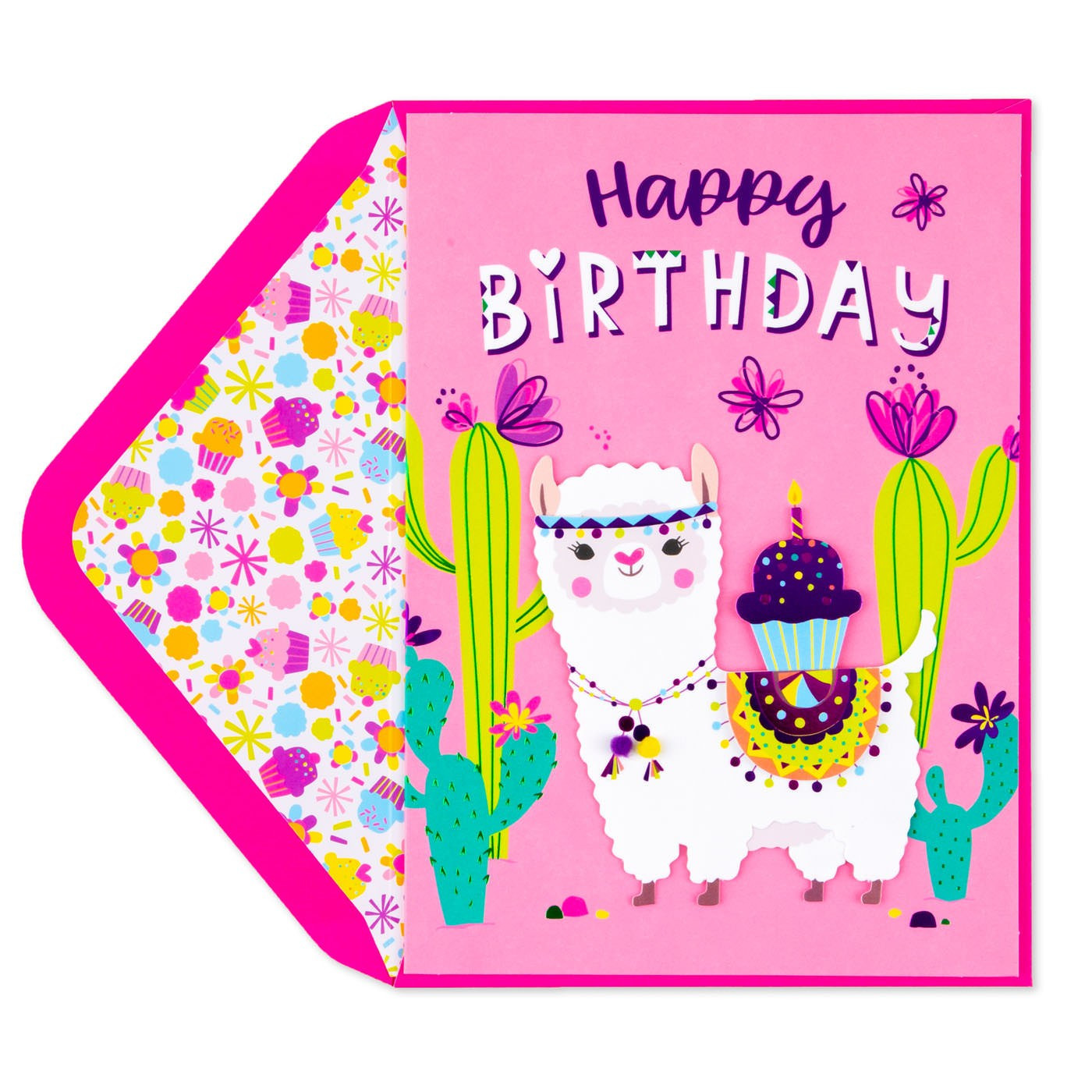 Pictures Of Birthday Cards
 Party Llama Birthday Card