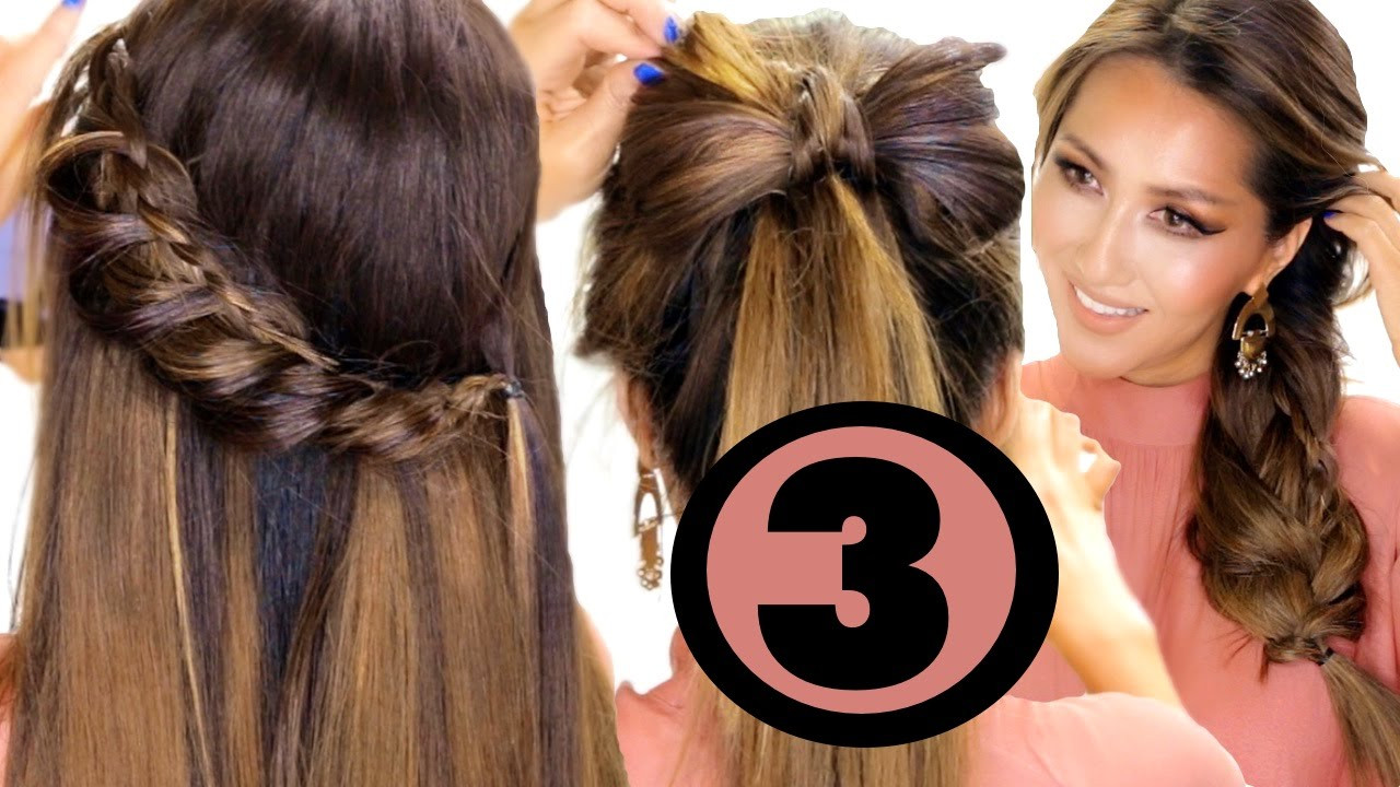 Pictures Of Cute Hairstyles
 3 Cute Summer HAIRSTYLES Made EASIER for YOU ★ Easy