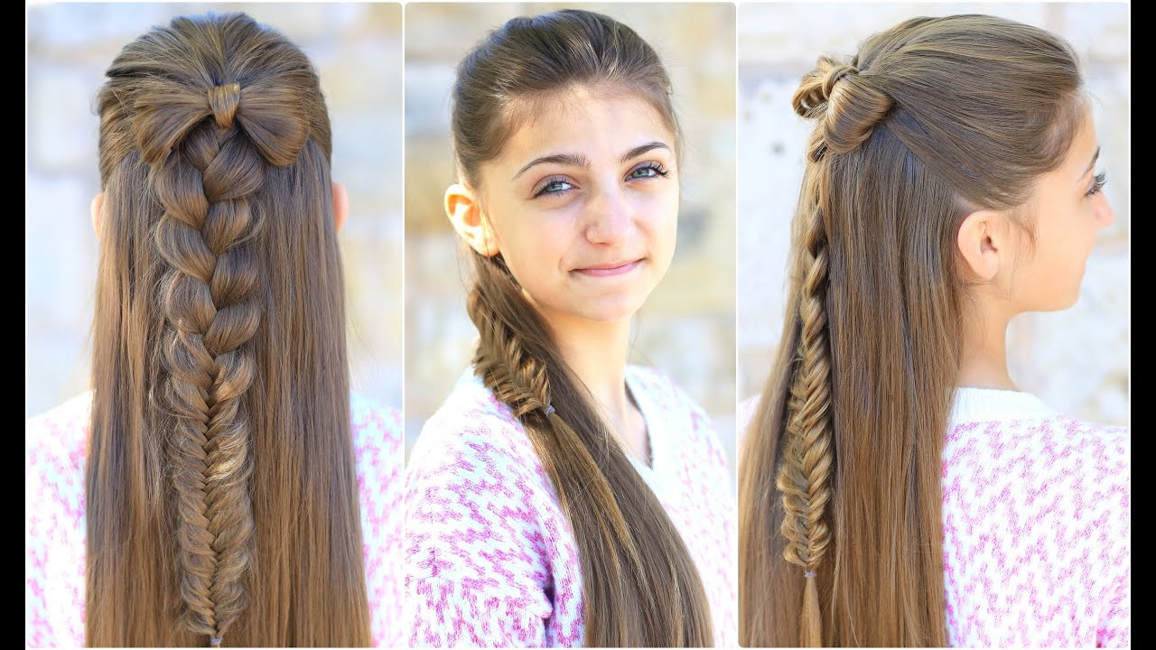 Pictures Of Cute Hairstyles
 Half Up Bow bo