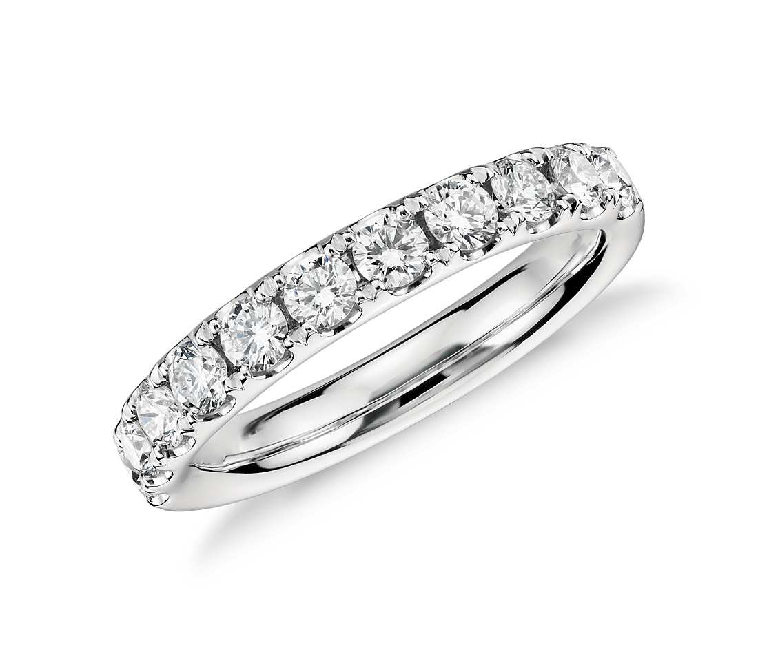 Pictures Of Diamond Rings
 Riviera Pavé Diamond Ring in Platinum 3 4 ct tw
