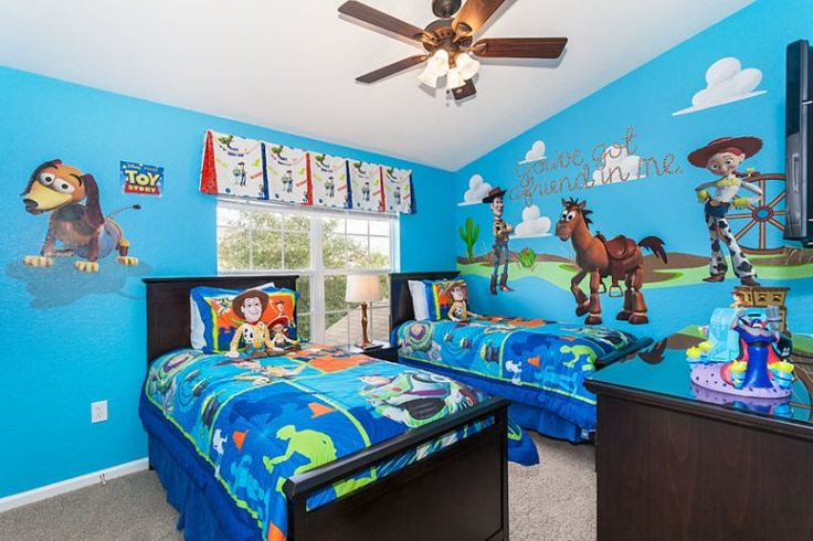 Pictures Of Kids Room
 Toys are at play in this fun Toy Story themed bedroom