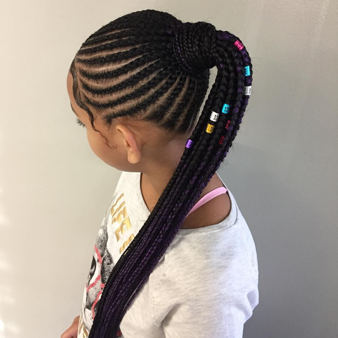 Pictures Of Little Girl Braided Hairstyles
 Awesome Braided Hairstyles For Little Girls Loud In Naija