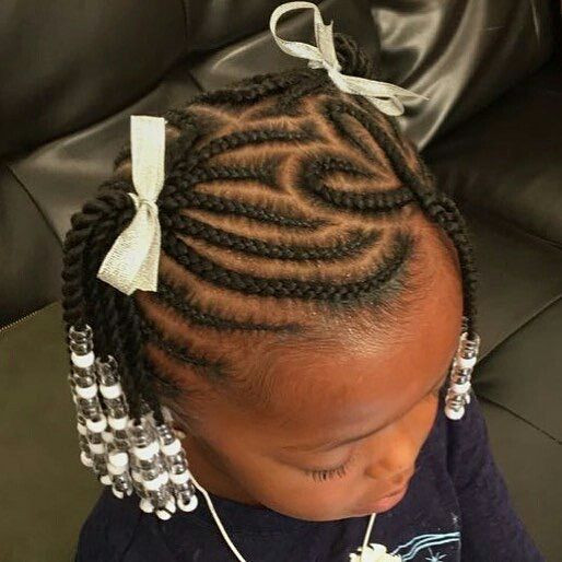Pictures Of Little Girl Braided Hairstyles
 Love this style Buns and Updo s