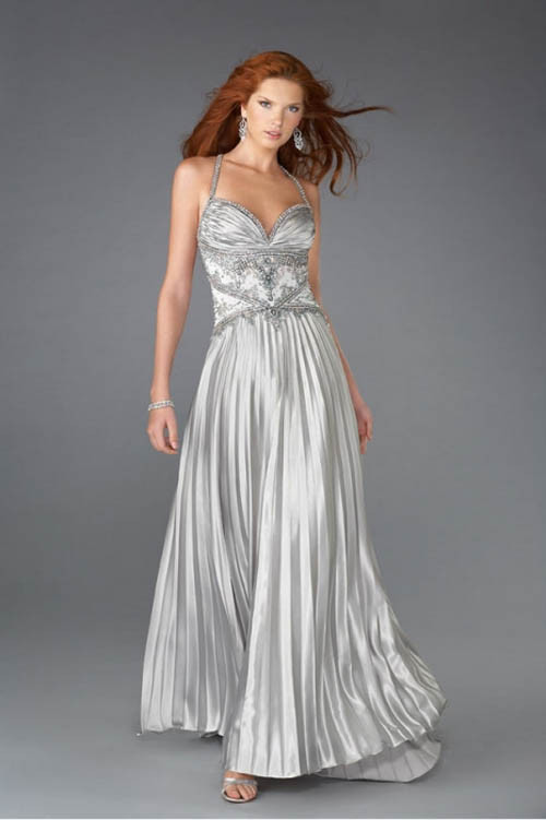 Pictures Of Wedding Gowns
 A Wedding Addict Silver Wedding Dress with Soft Sweetheart