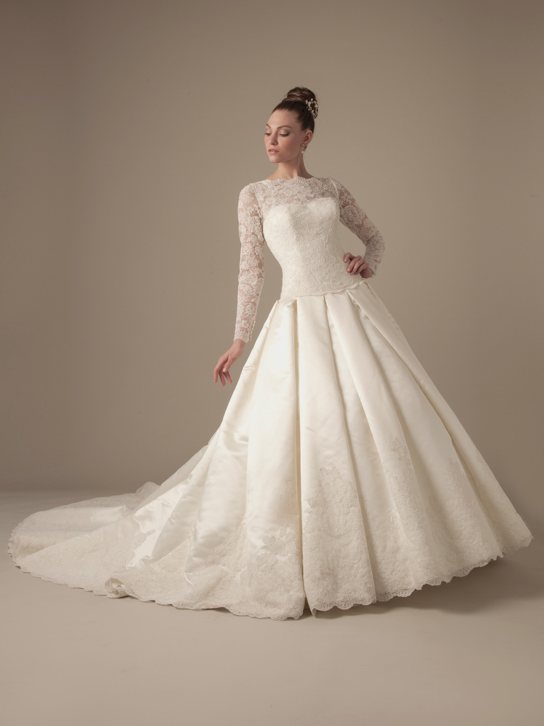 Pictures Of Wedding Gowns
 Blog of Wedding and Occasion Wear 2014 Long Sleeves