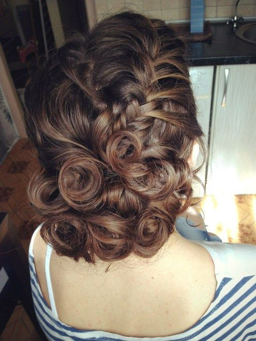 Pin Up Updo Hairstyles
 60 Tren st Updos for Medium Length Hair