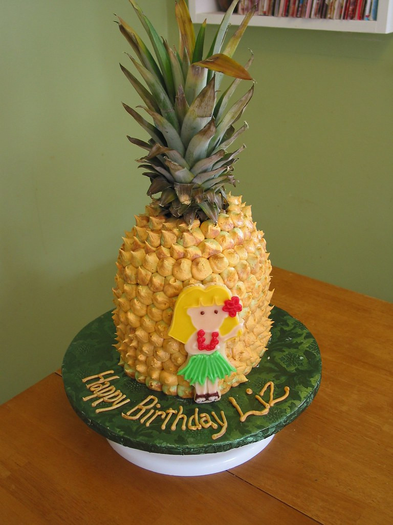 Pineapple Birthday Cake
 Pineapple Cake