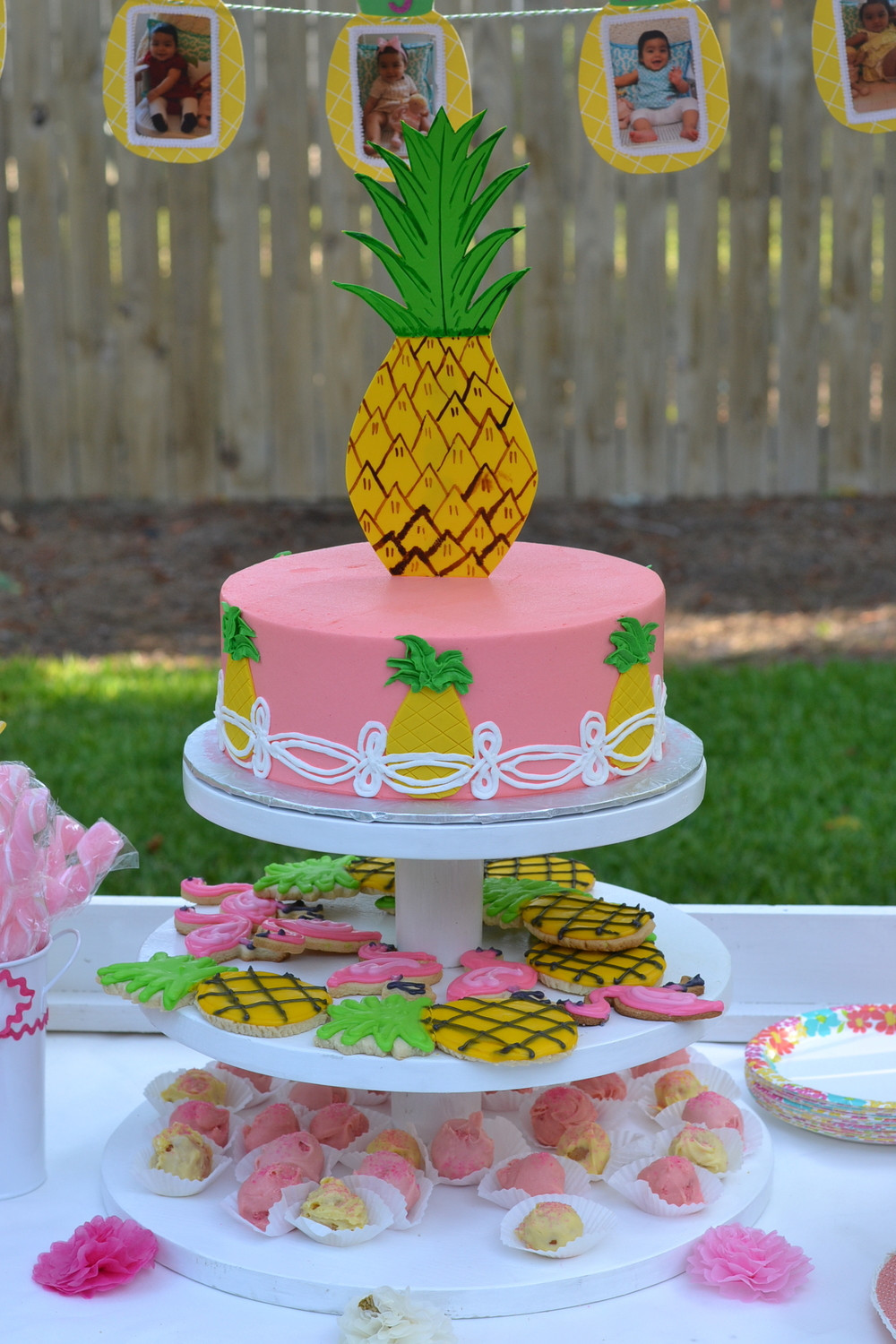 Pineapple Birthday Cake
 Pineapple Party — 3A DESIGN STUDIO